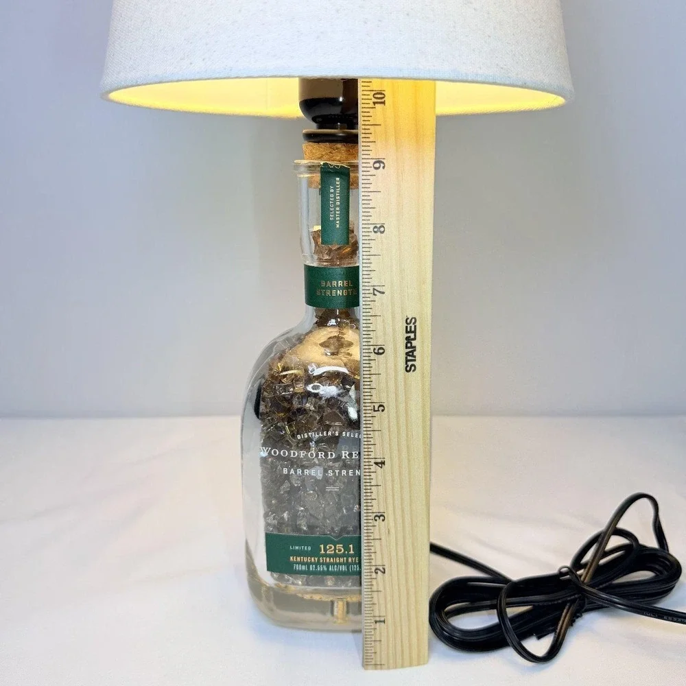 Woodford Reserve Bottle Lamp Barrel‎ Strength Rye 125.1 Edition Fathers Day